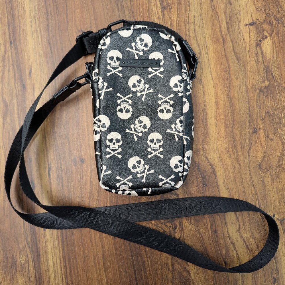 Betsey Johnson Skull & Crossbones Crossbody Bag